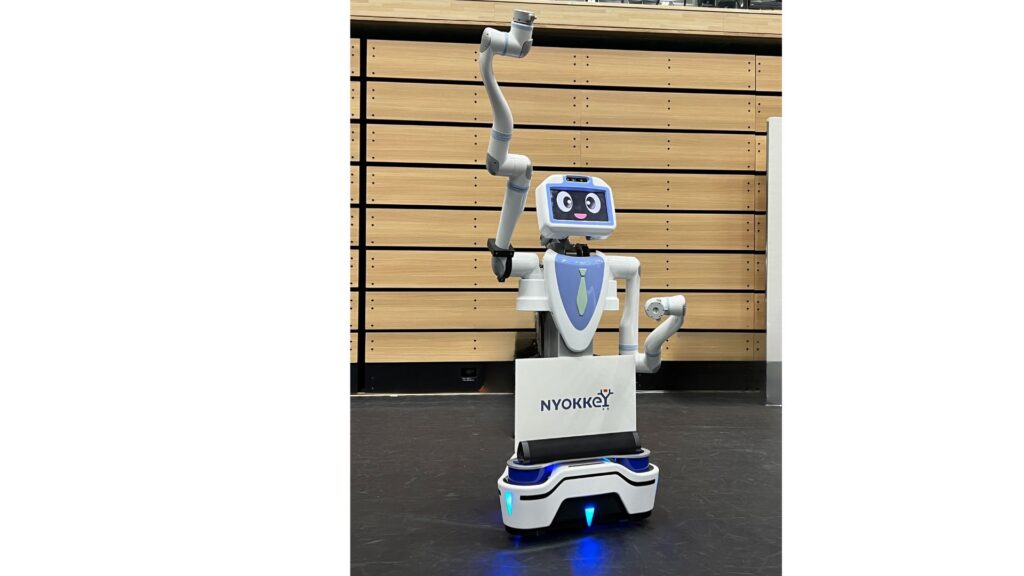 自律走行型サービスロボット“Nyokkey”