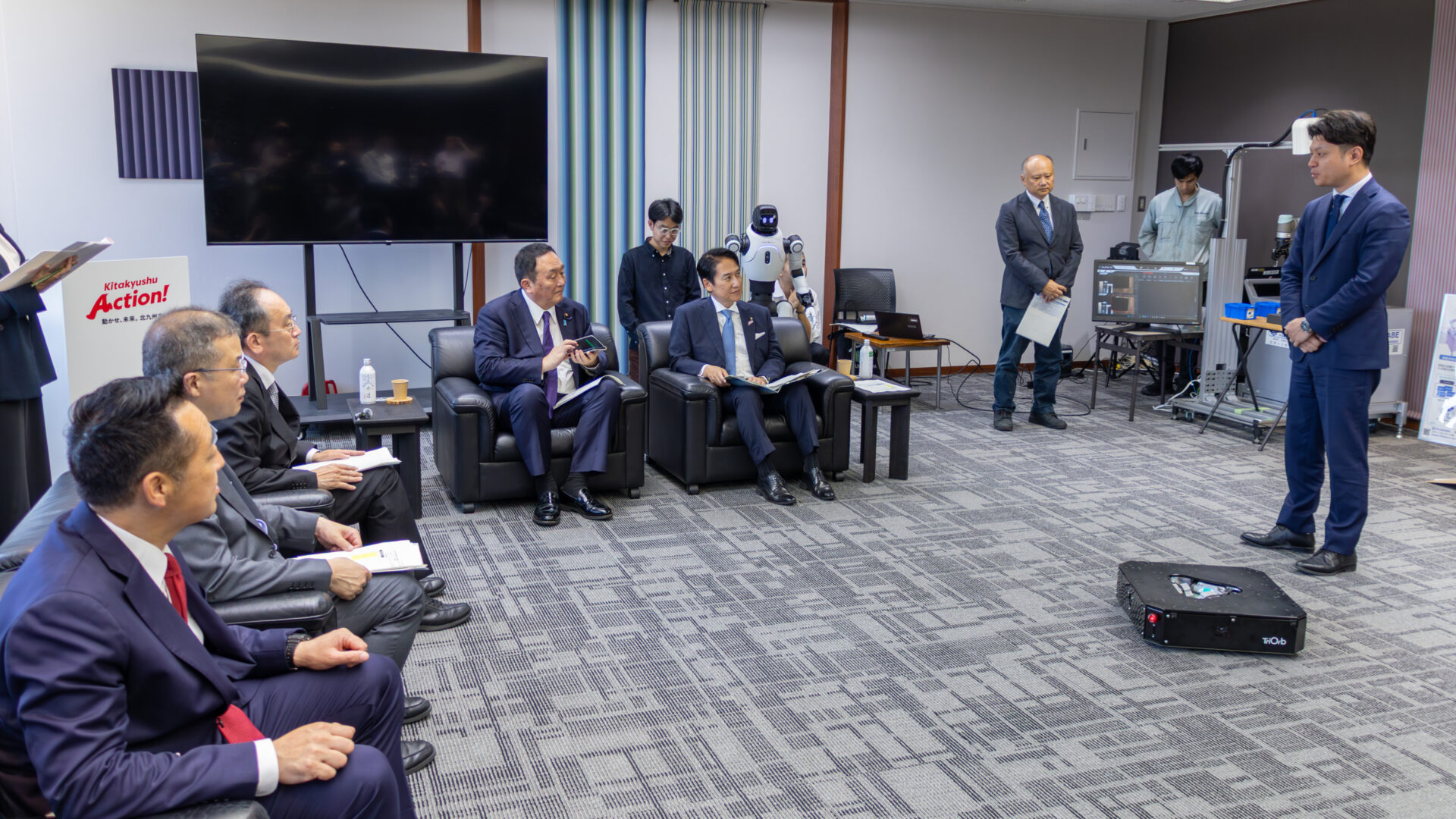 北九州市「フィジカルAI共生都市宣言」に代表・石田が出席しました